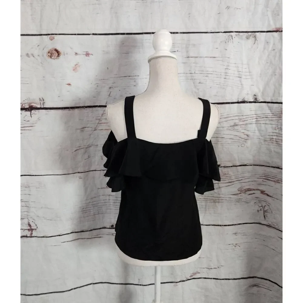 J. Crew Cold Shoulder Silk Blouse Size 2 Petite NWT